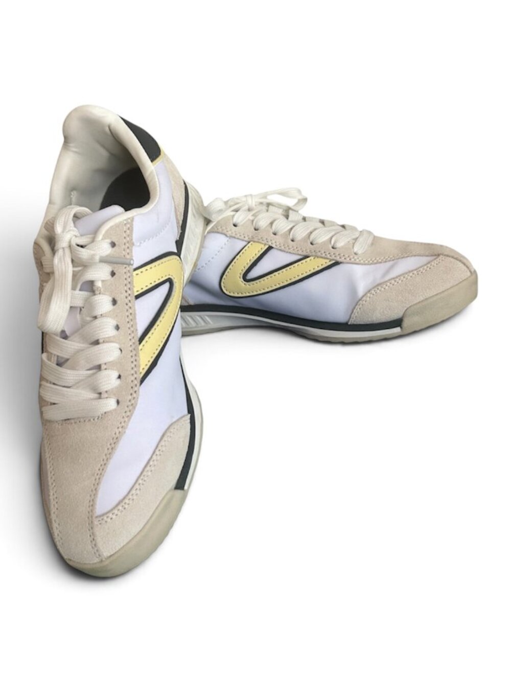 Tretorn Rawlins Kristine Elite Sneakers Retro Inspired Size 7.5 Low Top